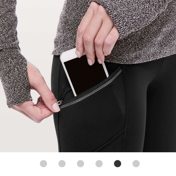 lululemon athletica Toasty Tech Tight II Purple Leggings - Picture 2 of 10